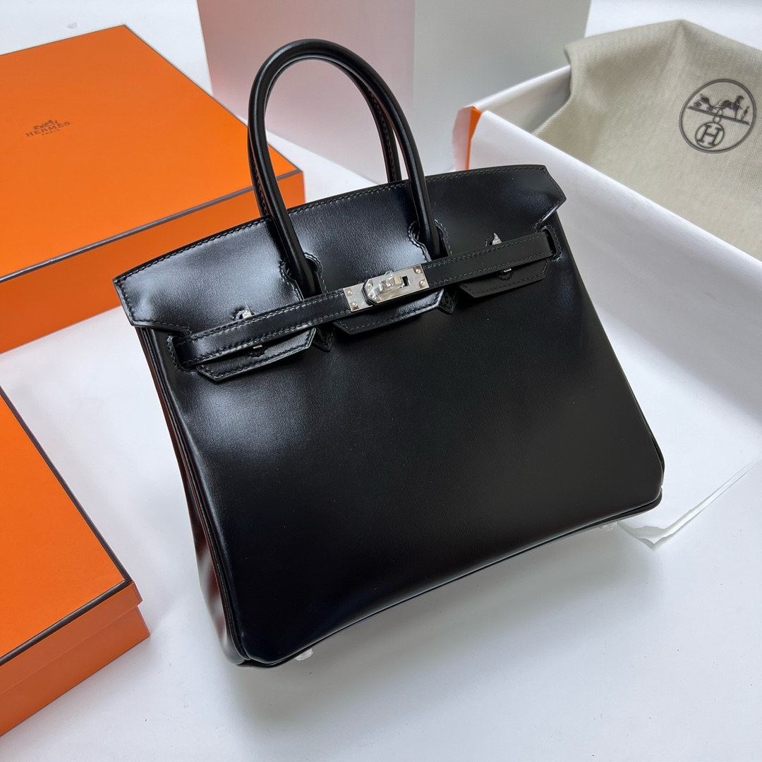 에르메스 버킨백25 블랙 은장